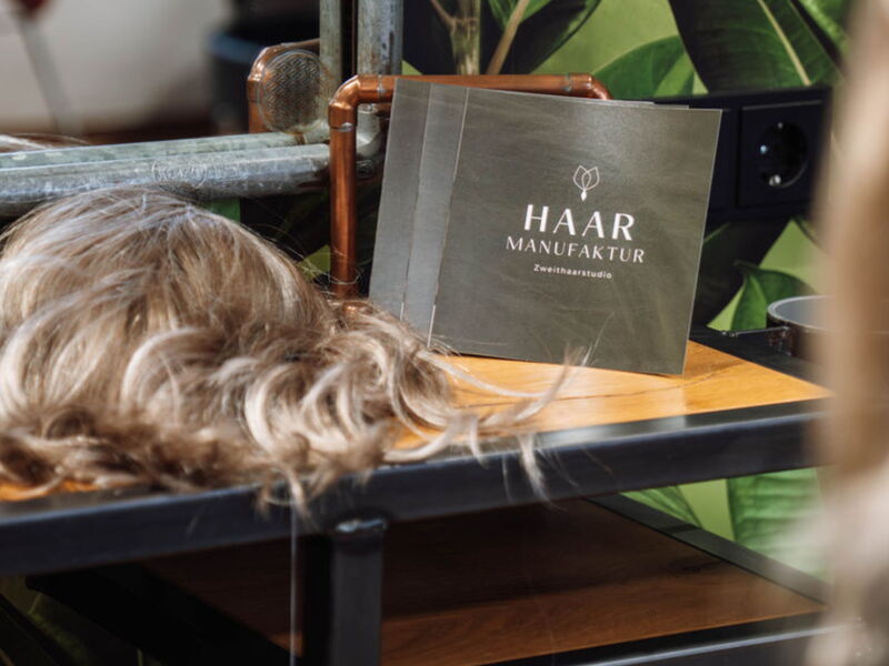 Blick in den Salon der Haar-Manufaktur